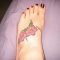 Lovely Foot Tattoo Ideas For Girls34
