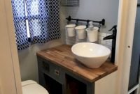 Minimalist Rv Bathroom Storage Ideas13