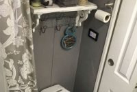 Minimalist Rv Bathroom Storage Ideas22