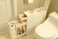 Minimalist Rv Bathroom Storage Ideas38