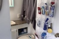 Minimalist Rv Bathroom Storage Ideas40