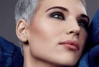 Pretty Grey Hairstyle Ideas For Women09