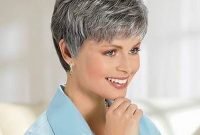 Pretty Grey Hairstyle Ideas For Women10