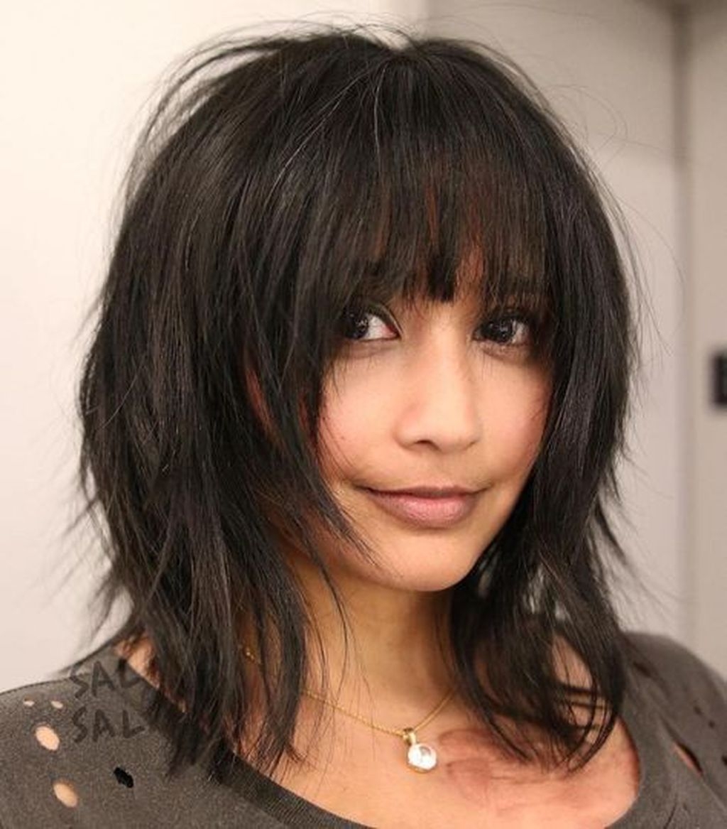 35 Pretty Hairstyle With Bangs Ideas