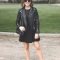Pretty Winter Outfits Ideas Black Leather Jacket28