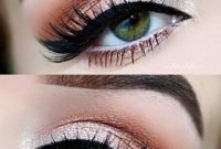 Stunning Shimmer Eye Makeup Ideas 201812