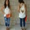 Stunning Spring Outfit Ideas With Wedges11