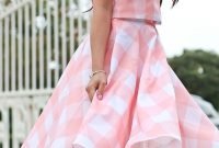 Wonderful Midi Skirt Outfit Ideas For Spring And Summer 201806