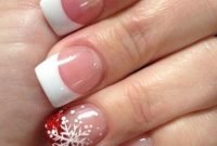 Astonishing Christmas Nail Design Ideas For Pretty Women13