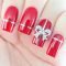 Astonishing Christmas Nail Design Ideas For Pretty Women35