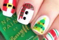 Astonishing Christmas Nail Design Ideas For Pretty Women49