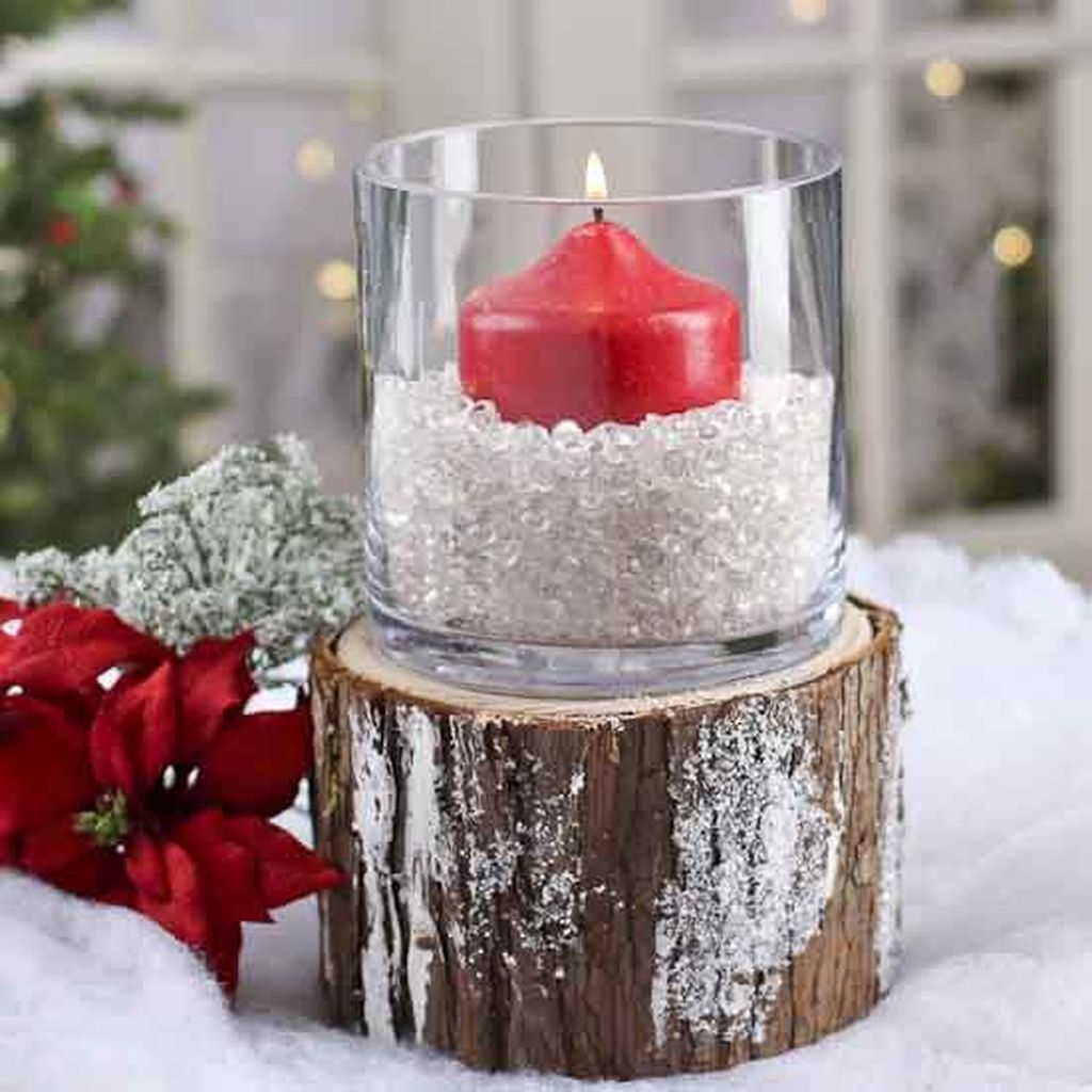 39 Casual Winter Themed Christmas Decorations Ideas