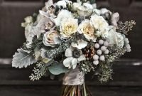 Casual Winter White Bouquet Ideas02
