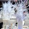 Classy Winter Wonderland Wedding Centerpieces Ideas06
