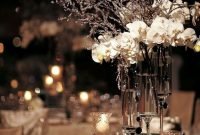 Classy Winter Wonderland Wedding Centerpieces Ideas13