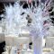 Classy Winter Wonderland Wedding Centerpieces Ideas30