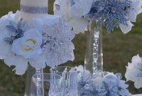Classy Winter Wonderland Wedding Centerpieces Ideas33