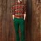 Cozy Plaid Shirt Outfit Christmas Ideas For Handsome Mens08