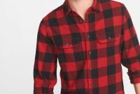 Cozy Plaid Shirt Outfit Christmas Ideas For Handsome Mens21