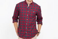 Cozy Plaid Shirt Outfit Christmas Ideas For Handsome Mens46