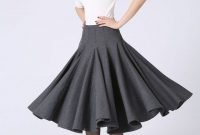 Elegant Midi Skirt Winter Ideas07