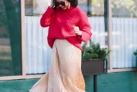 Incredible Holiday Style Christmas Outfit Ideas38