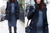 Lovely Maternity Winter Outfits Ideas05
