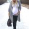 Lovely Maternity Winter Outfits Ideas09