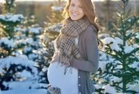 Lovely Maternity Winter Outfits Ideas19