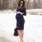 Lovely Maternity Winter Outfits Ideas23