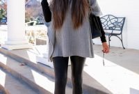 Lovely Maternity Winter Outfits Ideas37