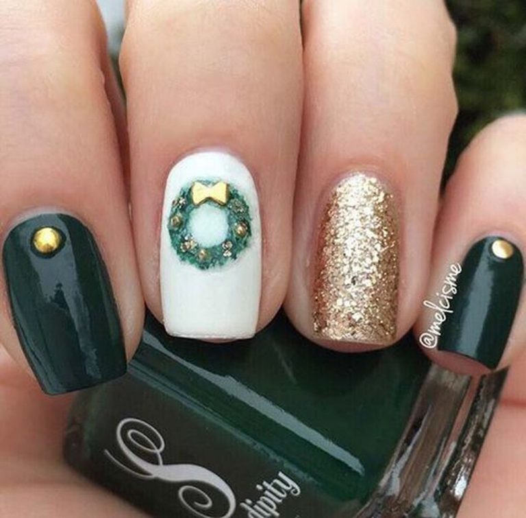 50 Modern Christmas Nails Ideas Addicfashion