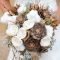 Modern Rustic Winter Wedding Flowers Ideas03