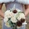 Modern Rustic Winter Wedding Flowers Ideas04