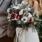 Modern Rustic Winter Wedding Flowers Ideas15