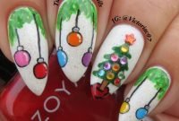 Outstanding Christmas Nail Art New 2017 Ideas10