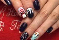Outstanding Christmas Nail Art New 2017 Ideas17