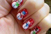 Outstanding Christmas Nail Art New 2017 Ideas19
