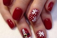 Outstanding Christmas Nail Art New 2017 Ideas22