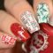 Outstanding Christmas Nail Art New 2017 Ideas29