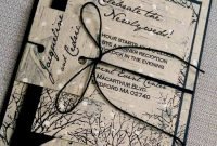 Popular Winter Wonderland Wedding Invitations Ideas09