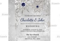 Popular Winter Wonderland Wedding Invitations Ideas29