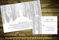 Popular Winter Wonderland Wedding Invitations Ideas32