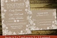 Popular Winter Wonderland Wedding Invitations Ideas36