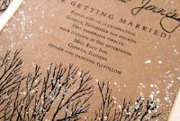 Romantic Rustic Winter Wedding Invitations Ideas07