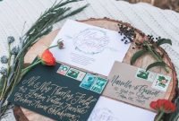 Romantic Rustic Winter Wedding Invitations Ideas28