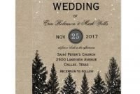 Romantic Rustic Winter Wedding Invitations Ideas31