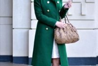Stylish Emerald Coats Ideas For Winter19
