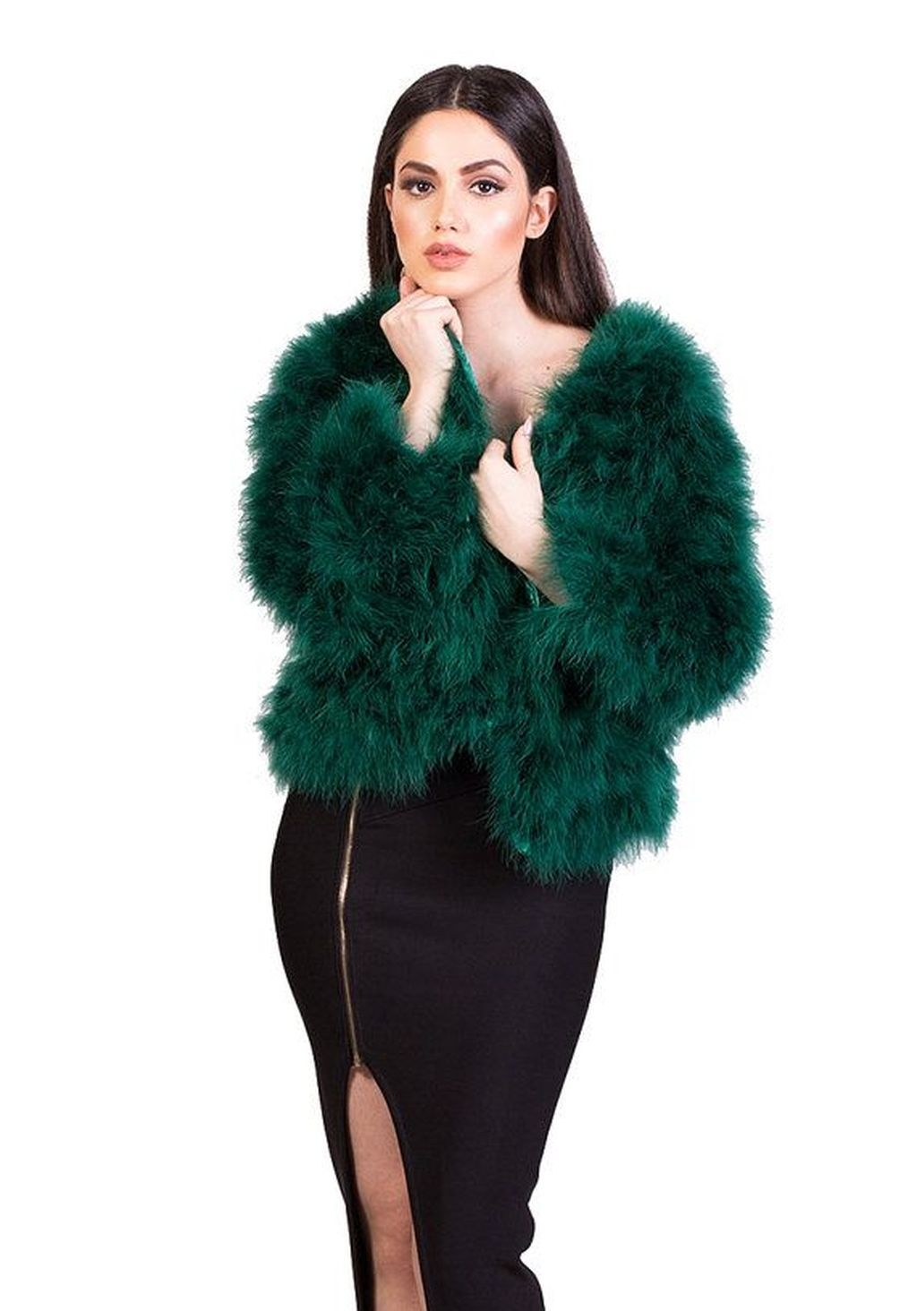 42 Stylish Emerald Coats Ideas For Winter - ADDICFASHION