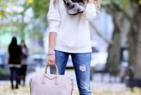 Adorable Winter Outfits Ideas With Jeans05